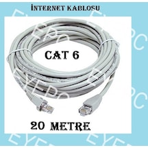 EYEPC Hazır Internet Kablosu 20 M Cat6 Cat 6 Ket Ethernet