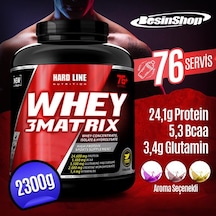 Hardline Whey 3 Matrix Protein Tozu 2300 Gr Hardline Whey 3 Matrix Protein Tozu 2300 Gr