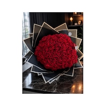 100 Lü Gül Buketi Kırmızı - 910135700 Kırmızı