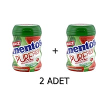 Mentos Pure Fresh Karpuz Aromalı Sakız Şekersiz Tatlandırıcılı 2 x 60 G