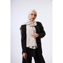 Mirsoy Scarf Mir Modern Desen Şal Ekru