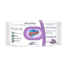 Bingo Yüzey Temizleme Mendili 96lı Lavanta Ekstra Büyük Kalın 3'li Ekonomik Paket - 3 Adet Tarı 3'lü Set