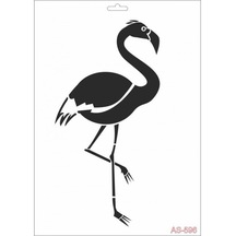 Cadence New Stencil Collection A4 As596 Flamingo