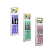Paslanmaz Çelik 6'lı Meyve Bıçağı Seti - Ergonomik Saplı