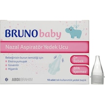 Bruno Baby Nazal Aspiratör Yedek Ucu (10 Adet)