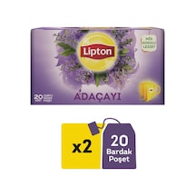 Adaçayı Bitki Çayı Süzen Bardak Poşet 20li X 2 Adet