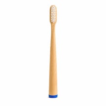 Ahşap - Bambu Mavi Sap - Ayaklı Diş Fırçası