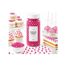 Dr. Gusto 4 Mm Pembe Boncuk Şeker 250 Gr
