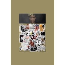 Xxxtentacion Sticker Paketi /bullet Journal Defter Çıkartma Ajanda Laptop Etiket Diğer