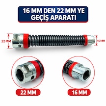 Kanal Açma Makinesi Yayı İçin 16 Mm Den 22 Mm Ye Geçiş Aparatı