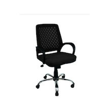 Clk-06 Clk Fileli Petek Ofis Büro Bilgisayar Koltuğu Sandalyesi Krom Ayk