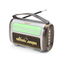 Bluetooth Nostaljik Fm Radyo Usb Tf Aux Rgb Taşınabilir Hopa Tdrtr