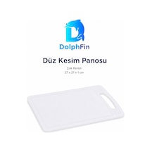 Düz Kesim Panosu Çok Renkli 27 X 21 X 1 Cm Plastik