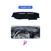 Peugeot 106 Uyumlu Torpido Örtüsü Güneşten Korur Kolay Montaj Tam Uyum Oto Aksesuar T71