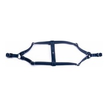 Konfor Ronin Deri Köpek Göğüs Tasması Royalblue 2x45 55 Cm