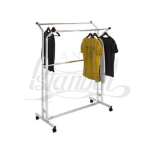 Mankenistanbul Çift Taraflı V Ayarlı Krom Metal Orta Stand Diğer