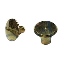 Cilt Menü, Katalog, Kartela Vidası, 6 Mm - Sarı, 1 Adet Belirtilmemiş
