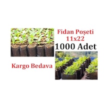 Fide Fidan Poşeti, 1000 Adet, 11X22 Fidan Poşeti, Fidan Torbası