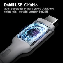 Spigen 45w Usb-c Hızlı Şarj Aleti + Örgü Kablo Pps 2.0 Super Hızlı Şarj Gan Pro Isı Düşürücü Güç