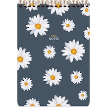 Keskin 17x24 72 Yp.kareli Spr. Bloknot - Çiçek