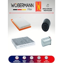 Wöbermann Vw Polo 1.4 TDI Filtre Bakım Seti 2014-2017 4'lü Karbonlu