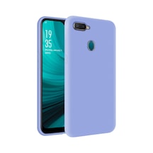 KZY İletişim Oppo AX7 İçi Kadife Soft Logosuz Lansman Silikon Kapak