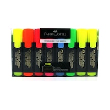 Faber Castell Faber Fosforlu Kalem 8 Li 154862 Çok Renkli