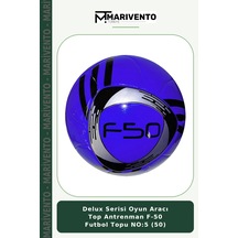 Delux Serisi Oyun Aracı Top Antrenman F-50 Futbol Topu No:5 50 Çok Renkli