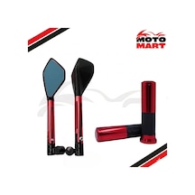 Arora Cappuccino 50 Aksesuar Seti-kırmızı -ma08112