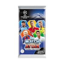 Uefa Şampiyonlar Ligi 16/17 Match Attax Futbolcu Kart Çok Renkli