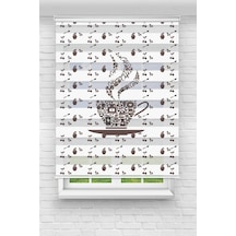 Perdeoutlet38 Baskılı Renkli Kahve Keyfi Dijital Baskılı Zebra Perde-cocuk Odası-stor Perde Model:tycd8cc542e508df5fc2b6000 Çok Renkli