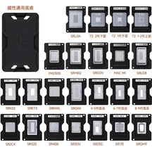 23 Parça Manyetik İşlemci Kalıp Seti Macbook Laptop 23 İn 1 Cpu Stencil