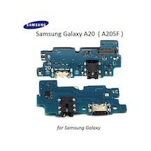 Galaxy A20 A205f Şarj Kulaklık Soket Mikrofon