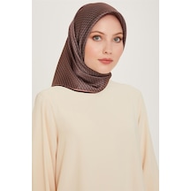 Armine Klasik Desenli Sura Saf İpek Eşarp 9250d 81 Çok Renkli