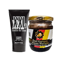 Hotxxl 50 Ml Erkeğe Sertpenis Krem + Erkeğe 240 Gr Almn Macunu