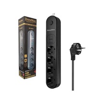 Showmax Sh-4625 4'lü 2 Usb'li 1 Type-c 2 M Anahtarlı Akım Korumalı Priz
