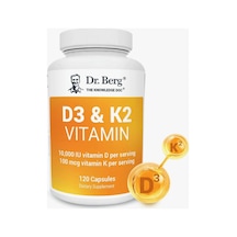 Dr. Berg Vitamin D3 K2 120 Kapsül
