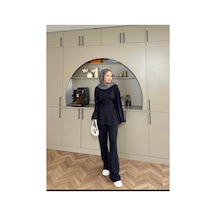 Unika Boutique More Taşlı İkili Takım Lacivert