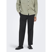 Only & Sons Sinus Tapered Erkek Siyah Pantolon 22037322-jbk