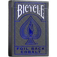 Bicycle Foil Back Cobalt Oyun İskambil Kartı