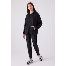 Arnetta Kadın Siyah Pijama Takımı Ar3111-s-v1 Siyah