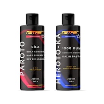 Netfer 2'li Kalın Pasta Cila Set - 2x250 Ml