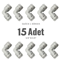 Su Arıtma Cihazı Quick Dirsek L 1/4'' 15 Adet