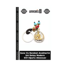 Şans Ve Bereket Anahtarlık Şık Detay Modern Stil Uğurlu Aksesuar
