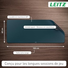 Desk Mat Xl 100x40 Cm Gri
