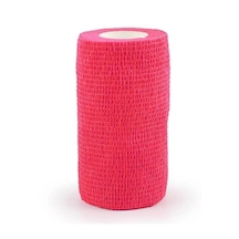 Dedeks Elastik Yapışkanlı Coban Renkli Bandaj 10 Cm X 4,5 Mt Kırmızı