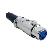 3 Pin Xlr Dişi  Konnektör