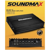 Soundmax Mono Amfi - Soundmax Sx-600.1d Bass Anfisi - 600rms