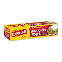 Koroplast Buzdolabı Poşeti Büyük Boy 20'li 2 Adet Çok Renkli