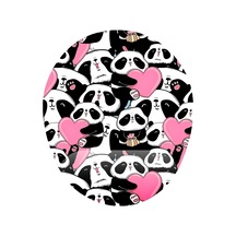Panda Desenli Bilek Destekli Mouse Pad Çok Renkli